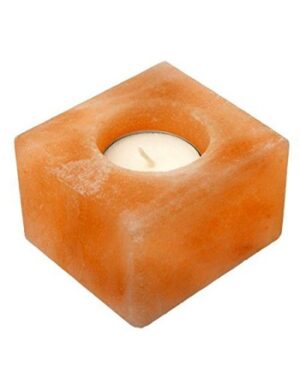 Buy Online Online Himalayan Square Salt Tea Light Holder